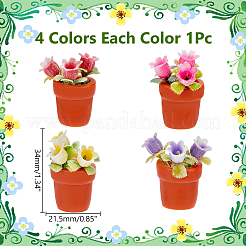 4 шт. DJEW-WR0001-08