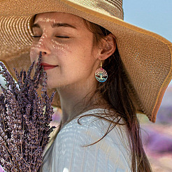 40 шт. 10 стильных филигранных двухсторонних подвесок из нержавеющей стали 430 STAS-TA0002-28