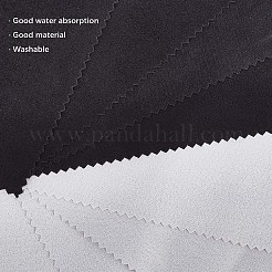 8 лист 2-х цветной квадратной бархатной салфетки для протирки очков&nbsp;AJEW-GF0007-14