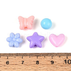 Пластиковые бусины разной формы&nbsp;KY-T041-29M