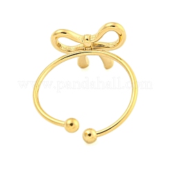 Ионное покрытие(ip) 304 нержавеющая сталь открытые манжеты кольца для женщин&nbsp;LS-RJEW-S409-01G-02