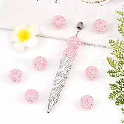 AB-цвет смолы горный хрусталь бисер RESI-S315-18x20-19