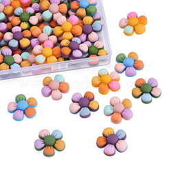 Кабошоны из смолы 60шт 5 цветов&nbsp;RESI-BY0001-03