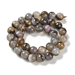 Природный агат бисер нитей G-M437-B01-01M