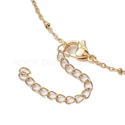 Изготовление ожерелья-слайдера из нержавеющей стали 304&nbsp;AJEW-JB01248-01