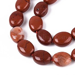 Натуральные красные яшмы бусы пряди G-T142-31