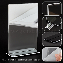 Прозрачный акриловый пустой знак места&nbsp;LS-ODIS-WH0043-34