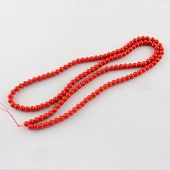 Окрашенные стеклянные бусины &nbsp;X-DGLA-S071-8mm-49