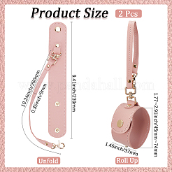 Зажимы для шарфа и шляпы из искусственной кожи&nbsp;AJEW-WH20054-004B