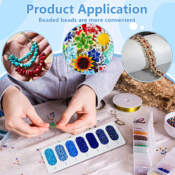 4 шт. акриловые доски для дизайна бусин&nbsp;FIND-BC0013-08B