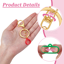 35 шт. 7-цветные силиконовые кольца с защитой от потери&nbsp;SIL-NB0001-55