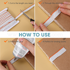 Повязки для книг из поликоттона OCOR-CP0001-11A