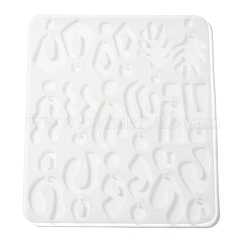 Силиконовые Молды для подвесок неправильной Молды своими руками&nbsp;LS-DIY-M047-01A