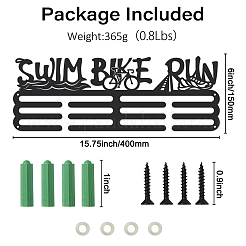Модная железная вешалка для медалей ODIS-WH0021-220