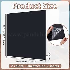 2 лист 2-х цветных листов полиэтилена высокой плотности&nbsp;DIY-OC0014-43A