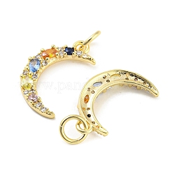 Латунные микро проложить кубического циркония подвески&nbsp;ZIRC-L077-038G