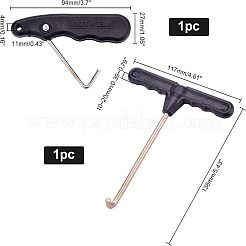 2шт. ПП пластиковый натяжитель ручка держатель TOOL-FH0001-36