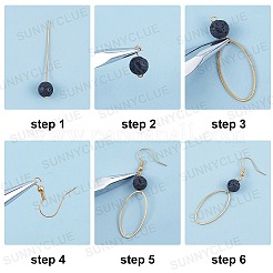 Комплекты для изготовления сережек DIY-SC0012-32