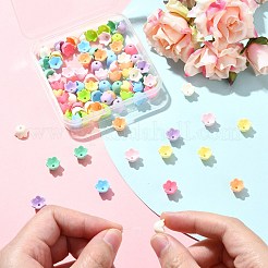 100 шт. колпачки для бусин из непрозрачного акрила&nbsp;OACR-CJ0002-29