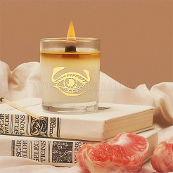 9шт 9 стиля никелевых декоративных наклеек DIY-WH0450-049