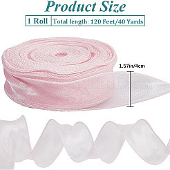 Полиэстер органза ленты SRIB-WH20020-003A-04