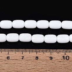 Непрозрачное стекло бисер нитей&nbsp;GLAA-T028-14P-A01