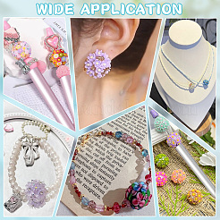 12 шт. 6-х цветные бусины из полимерной глины ручной работы со стразами CLAY-PH0002-08