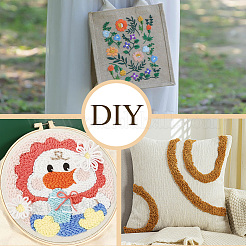 Льняная ткань DIY-WH20025-036