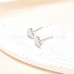 Серьги-гвоздики из нержавеющей стали марки 304&nbsp;STAS-I071-17P