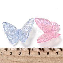 Светящиеся прозрачные акриловые бусины&nbsp;OACR-E041-09