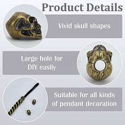 3 шт. Латунные бусины&nbsp;KK-FG0001-17