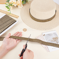 Плоский полиэстер эластичный шнур DIY-WH0678-09B