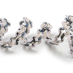 Волнистая кружевная отделка из полиэстера&nbsp;OCOR-K007-06A