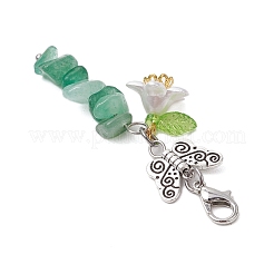 Подвесные украшения из синтетической бирюзы&nbsp;HJEW-JM03113