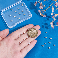 30шт 925 бусины из стерлингового серебра&nbsp;STER-AR0001-18A