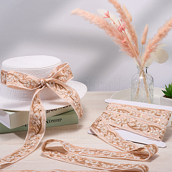 5 ярд полиэстеровой ленты для вышивки&nbsp;DIY-CY0001-82A