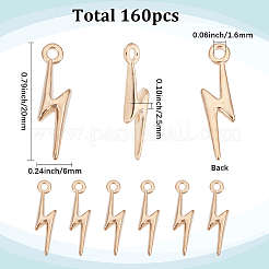 4 комплект подвески в виде молнии из сплава&nbsp;FIND-SC0017-54