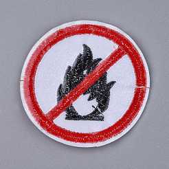 Компьютеризированная вышивка тканью утюжок на / шить на заплатках DIY-I033-21E