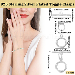 10шт латунные застежки&nbsp;KK-BBC0020-96