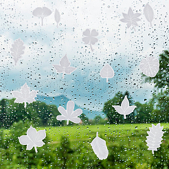 2 комплект 2 стилей водонепроницаемых ПВХ электростатических наклеек на окна DIY-GF0005-90