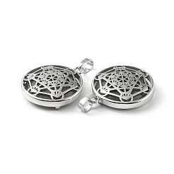 Природные подвески лабрадорита&nbsp;G-P498-04P-23