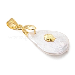 Подвески из натурального барочного жемчуга кеши&nbsp;PALLOY-JF05017