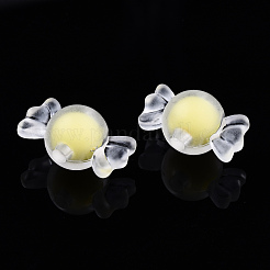 Прозрачные акриловые бусины X-TACR-N011-002A-02