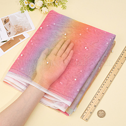 Сетчатая ткань из полиэстера&nbsp;DIY-WH0589-77A