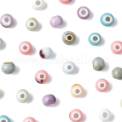 68шт 9 цвета фарфоровые бусины ручной работы PORC-FS0001-23C