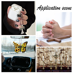 Подвесные украшения из крестового сплава PALLOY-AB00031