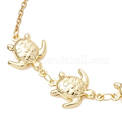 3 шт. 3 варианта браслетов из нержавеющей стали 304 с звеньями в виде черепахи&nbsp;BJEW-JB13417