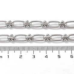 Цепи из нержавеющей стали 304 с овальными и узловатыми звеньями CHS-B005-01P