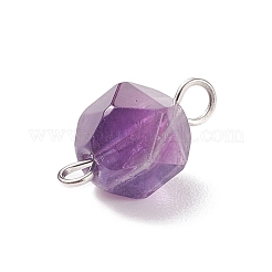 Граненые подвески из смешанных натуральных камней&nbsp;PALLOY-JF01693