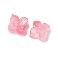 Окрашенные и нагретые стеклянные колпачки для бусин&nbsp;GLAA-Z019-01L